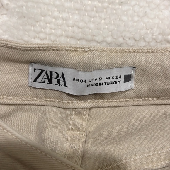 Zara high rise slim flared jeans - Picture 6 of 7